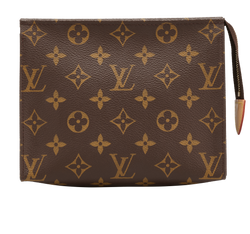 Louis Vuitton Toiletry Pouch 19, Canvas, Mono, UB2260 (2020), B/DB/RCT, 3*